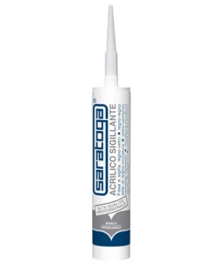 ACRILICO SIGILLANTE BIANCO 280 ML - SARATOGA.